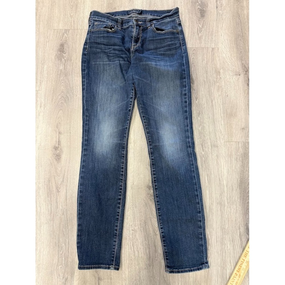 Lucky‎ Brand Sofia Skinny Jeans Medium Wash Blue Denim Womens 6/28R Mid Rise